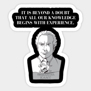 Philosophy quote Sticker